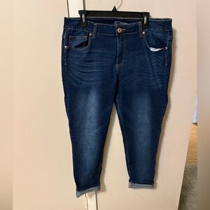 Women's Sandpiper Straight Skinny Ankle jeans sz 18 37 x 28